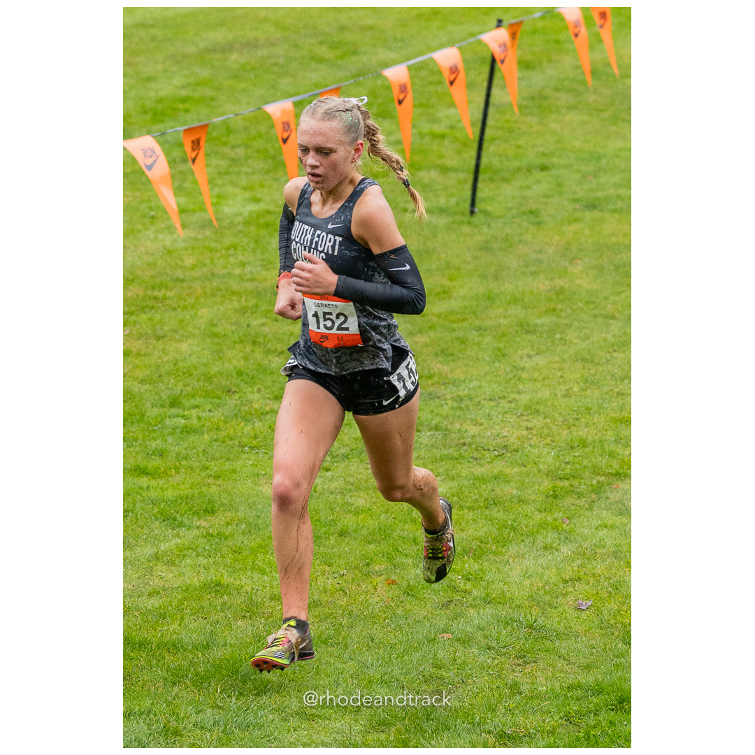 Sam GERAETS South Fort Collins #152 • Yr: SR - 2024 Nike Cross Country National Championships at Glendoveer Golf Club in Portland, Oregon o…