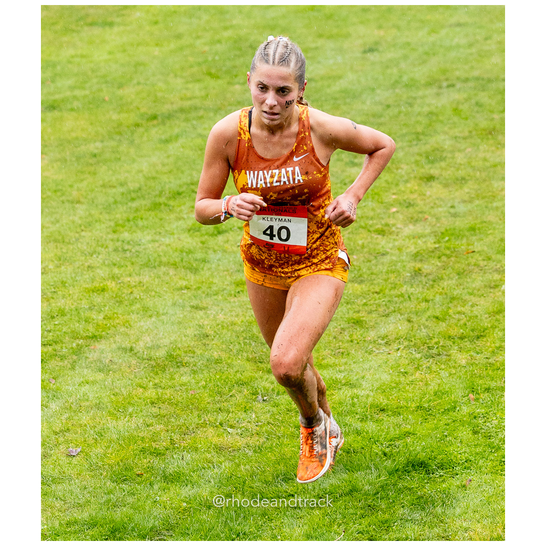 Aly KLEYMAN Wayzata #40 • Yr: SR - 2024 Nike Cross Country National Championships at Glendoveer Golf Club in Portland, Oregon on December 7…