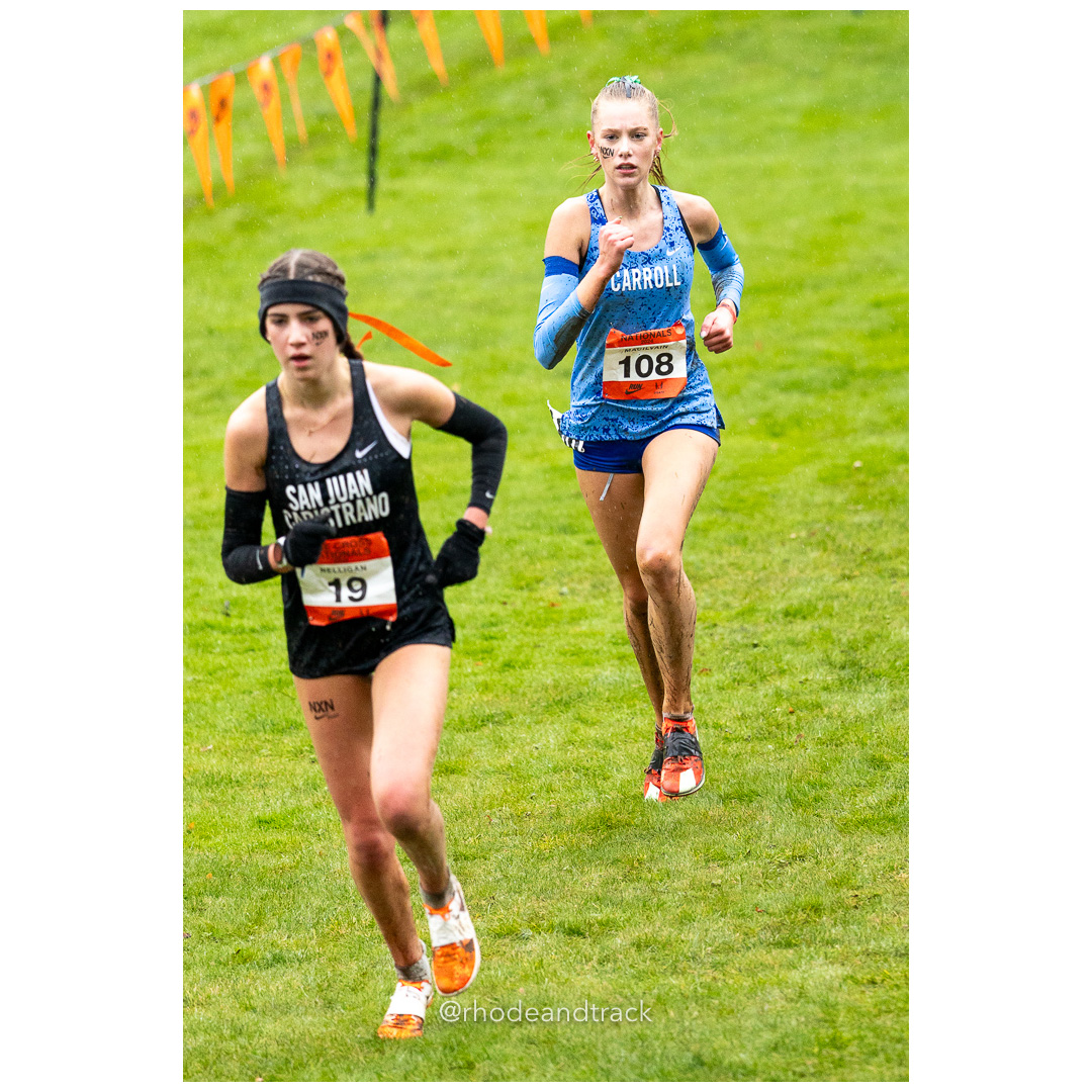 Grace MCILVAIN Carroll #108 • Yr: SO - 2024 Nike Cross Country National Championships at Glendoveer Golf Club in Portland, Oregon on Decemb…