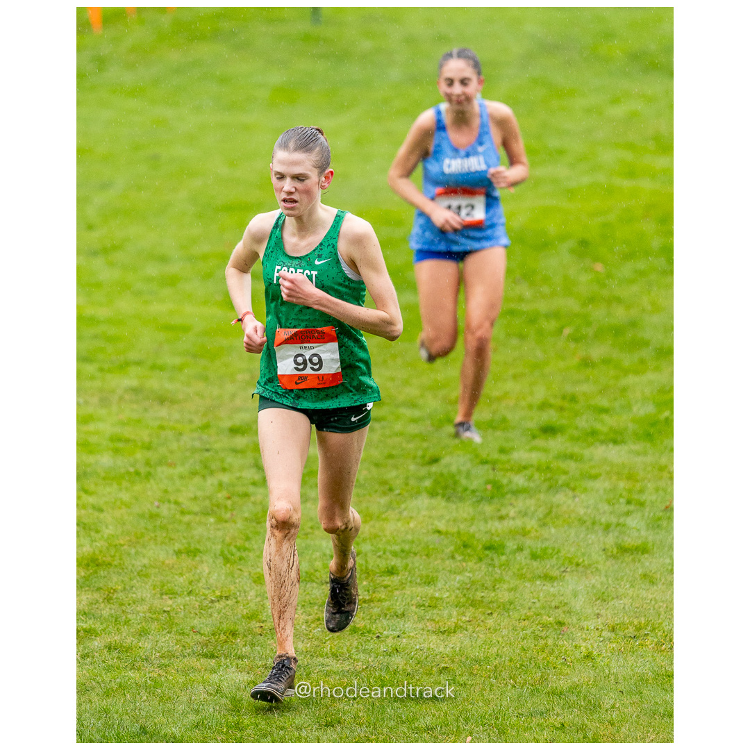 Sam REID Forest Park #99 • Yr: SR - 2024 Nike Cross Country National Championships at Glendoveer Golf Club in Portland, Oregon on December…