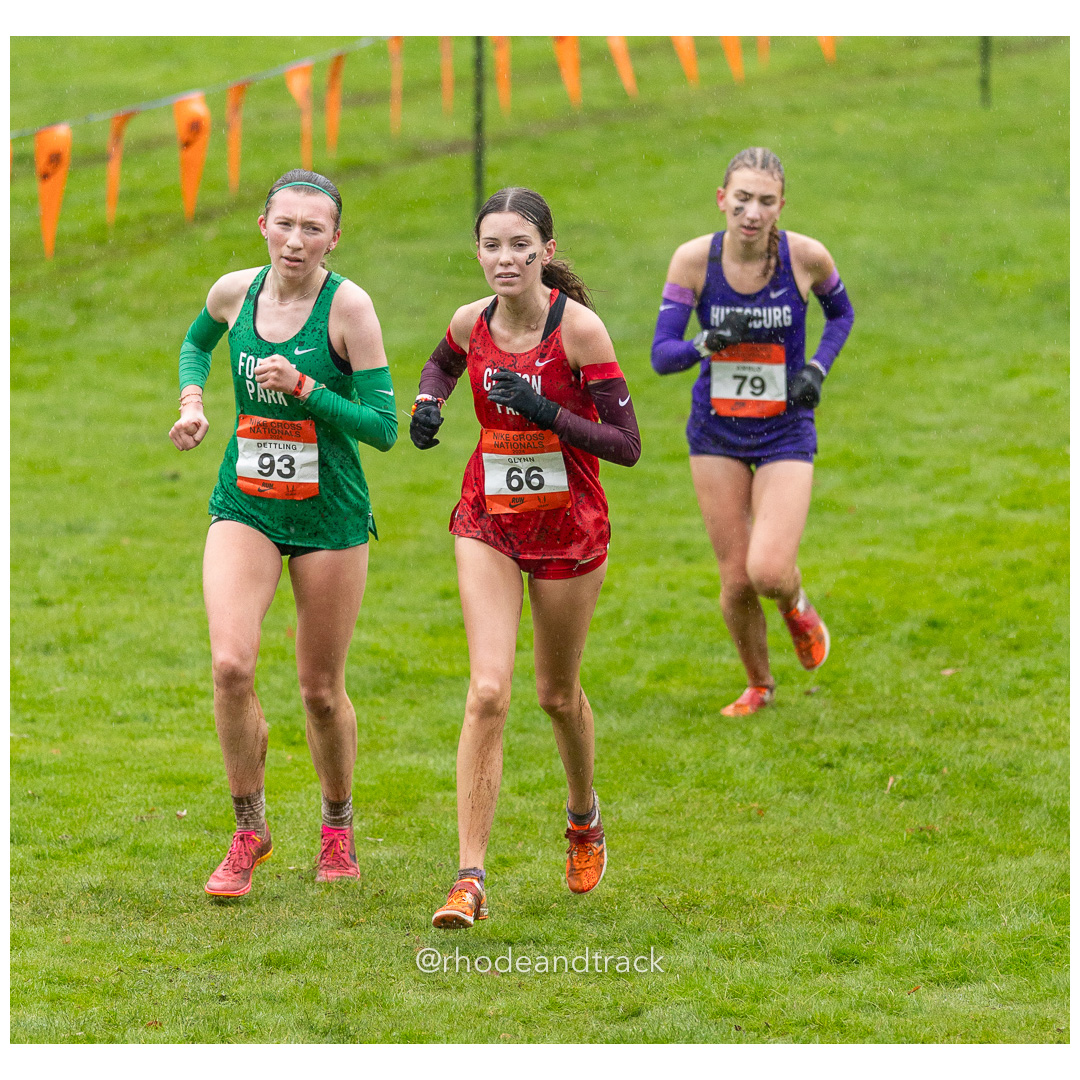 Mathilde DETTLING Forest Park #93 • Yr: JR, Moira GLYNN Clifton Park #66 • Yr: JR - 2024 Nike Cross Country National Championships at Glendoveer Golf Club in Portland, Oregon on December 7, 2024 File: ./dir-girls/241207-nike-cross-nationals-nxn-portland-oregon-december-7-2024-239-296A8567.jpg Mathilde DETTLING Forest Park #93 • Yr: JR, Moira GLYNN Clifton Park #66 • Yr: JR - 2024 Nike Cross Country National Championships at Glend…