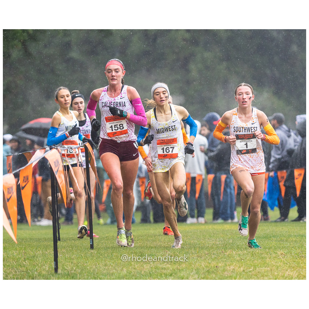 Sadie ENGELHARDT California-3 #158 • Yr: SR, Helen SACHS Midwest-2 #167 • Yr: SR, Addy RITZENHEIN Southwest-1 #1 • Yr: JR - 2024 Nike Cross Country National Championships at Glendoveer Golf Club in Portland, Oregon on December 7, 2024 File: ./dir-girls/241207-nike-cross-nationals-nxn-portland-oregon-december-7-2024-34-296A4476.jpg Sadie ENGELHARDT California-3 #158 • Yr: SR, Helen SACHS Midwest-2 #167 • Yr: SR, Addy RITZENHEIN Southwest-1 #1 • Yr: JR - 2024 Nike Cross…