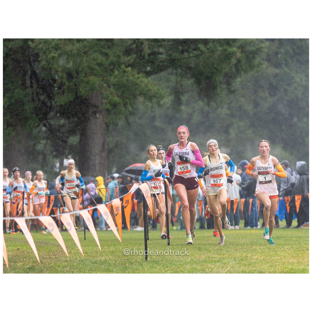 Sadie ENGELHARDT California-3 #158 • Yr: SR, Helen SACHS Midwest-2 #167 • Yr: SR, Addy RITZENHEIN Southwest-1 #1 • Yr: JR - 2024 Nike Cross Country National Championships at Glendoveer Golf Club in Portland, Oregon on December 7, 2024 File: ./dir-girls/241207-nike-cross-nationals-nxn-portland-oregon-december-7-2024-35-296A4477.jpg Sadie ENGELHARDT California-3 #158 • Yr: SR, Helen SACHS Midwest-2 #167 • Yr: SR, Addy RITZENHEIN Southwest-1 #1 • Yr: JR - 2024 Nike Cross…