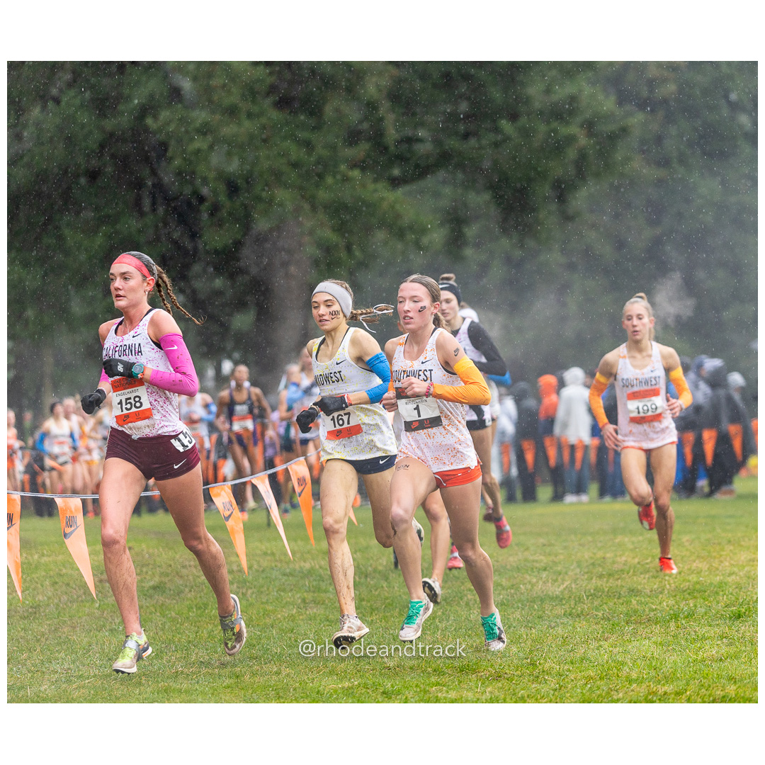 Sadie ENGELHARDT California-3 #158 • Yr: SR, Helen SACHS Midwest-2 #167 • Yr: SR, Addy RITZENHEIN Southwest-1 #1 • Yr: JR - 2024 Nike Cross Country National Championships at Glendoveer Golf Club in Portland, Oregon on December 7, 2024 File: ./dir-girls/241207-nike-cross-nationals-nxn-portland-oregon-december-7-2024-37-296A4509.jpg Sadie ENGELHARDT California-3 #158 • Yr: SR, Helen SACHS Midwest-2 #167 • Yr: SR, Addy RITZENHEIN Southwest-1 #1 • Yr: JR - 2024 Nike Cross…
