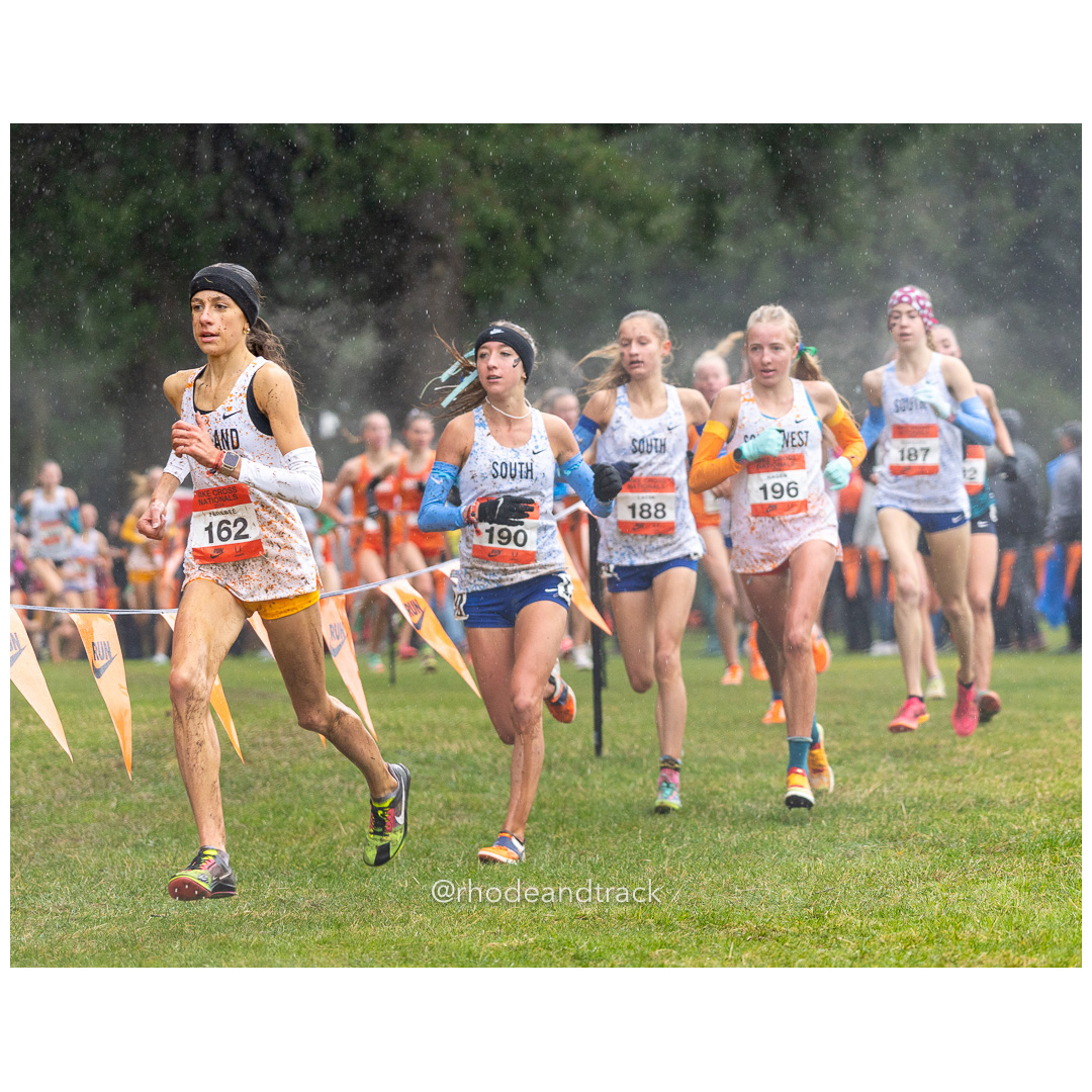 Marissa FEREBEE Heartland-2 #162 • Yr: JR, Macy WINGARD South-5 #190 • Yr: JR, Elin LATTA South-3 #188 • Yr: FR, Ella HAGEN Southwest-2 #196 • Yr: SR - 2024 Nike Cross Country National Championships at Glendoveer Golf Club in Portland, Oregon on December 7, 2024 File: ./dir-girls/241207-nike-cross-nationals-nxn-portland-oregon-december-7-2024-42-296A4553.jpg Marissa FEREBEE Heartland-2 #162 • Yr: JR, Macy WINGARD South-5 #190 • Yr: JR, Elin LATTA South-3 #188 • Yr: FR, Ella HAGEN Southwest-2 #19…
