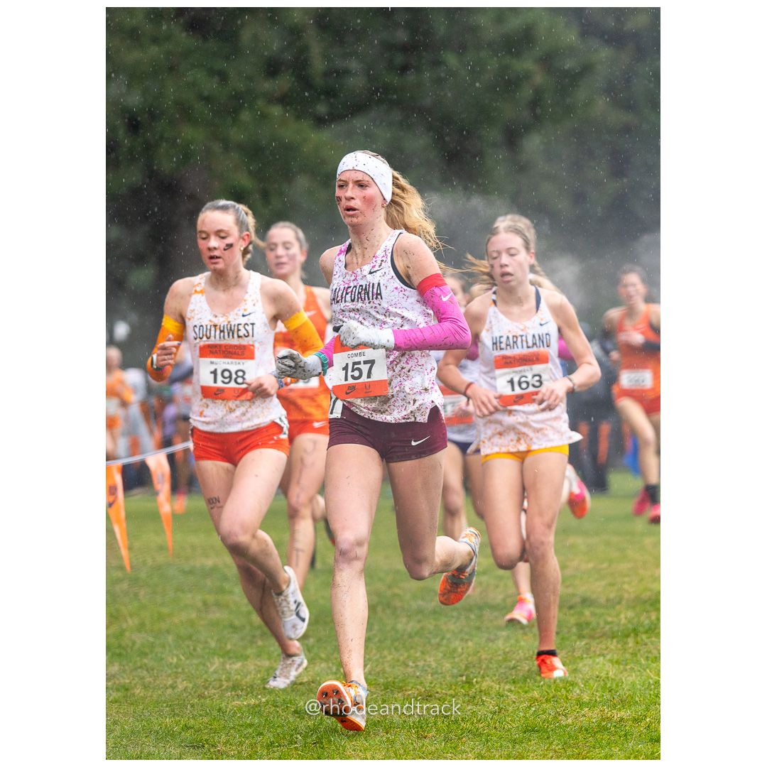 Rosie MUCHARSKY Southwest-4 #198 • Yr: SR, Braelyn COMBE California-2 #157 • Yr: JR, Ruby IHMELS Heartland-3 #163 • Yr: SO - 2024 Nike Cross Country National Championships at Glendoveer Golf Club in Portland, Oregon on December 7, 2024 File: ./dir-girls/241207-nike-cross-nationals-nxn-portland-oregon-december-7-2024-49-296A4622.jpg Rosie MUCHARSKY Southwest-4 #198 • Yr: SR, Braelyn COMBE California-2 #157 • Yr: JR, Ruby IHMELS Heartland-3 #163 • Yr: SO - 2024 Nike Cros…
