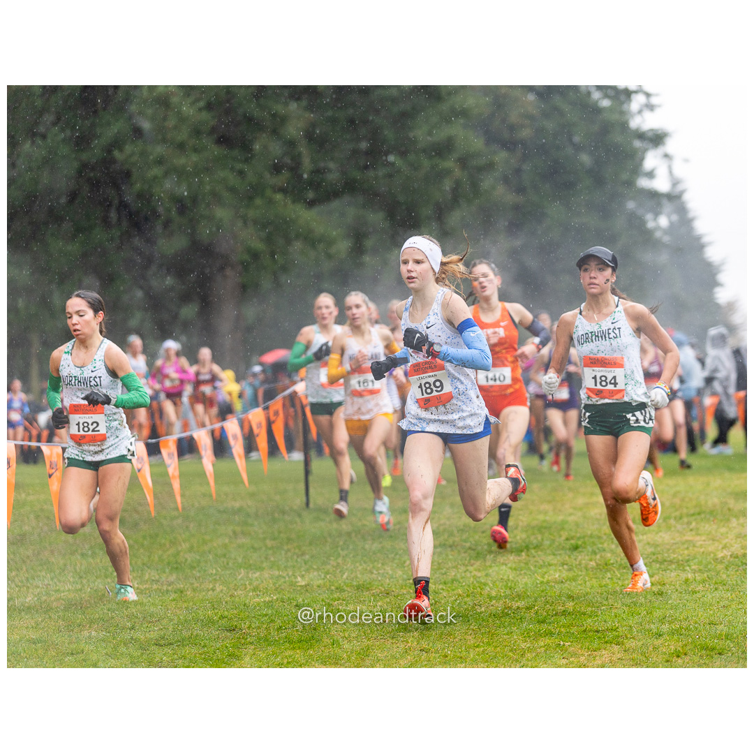 Elektra HIGGINS Northwest-1 #181 • Yr: SR, Elizabeth LEACHMAN South-4 #189 • Yr: JR, Sophia RODRIGUEZ Northwest-4 #184 • Yr: SO - 2024 Nike Cross Country National Championships at Glendoveer Golf Club in Portland, Oregon on December 7, 2024 File: ./dir-girls/241207-nike-cross-nationals-nxn-portland-oregon-december-7-2024-52-296A4651.jpg Elektra HIGGINS Northwest-1 #181 • Yr: SR, Elizabeth LEACHMAN South-4 #189 • Yr: JR, Sophia RODRIGUEZ Northwest-4 #184 • Yr: SO - 2024 Nike…