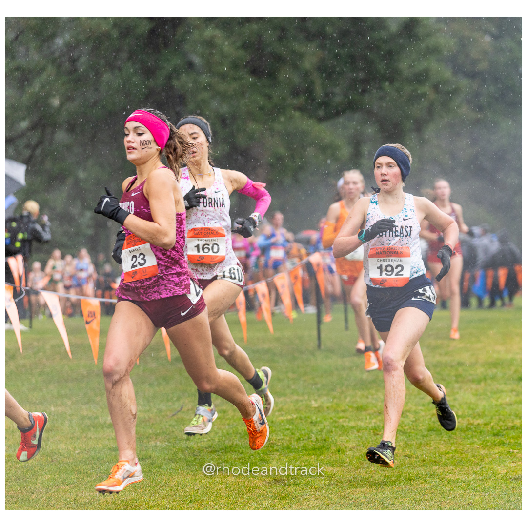 Holly BARKER Trabuco #23 • Yr: SR, Abby Faith CHEESEMAN Southeast-2 #192 • Yr: SR - 2024 Nike Cross Country National Championships at Glendoveer Golf Club in Portland, Oregon on December 7, 2024 File: ./dir-girls/241207-nike-cross-nationals-nxn-portland-oregon-december-7-2024-61-296A4706.jpg Holly BARKER Trabuco #23 • Yr: SR, Abby Faith CHEESEMAN Southeast-2 #192 • Yr: SR - 2024 Nike Cross Country National Championships at Glend…