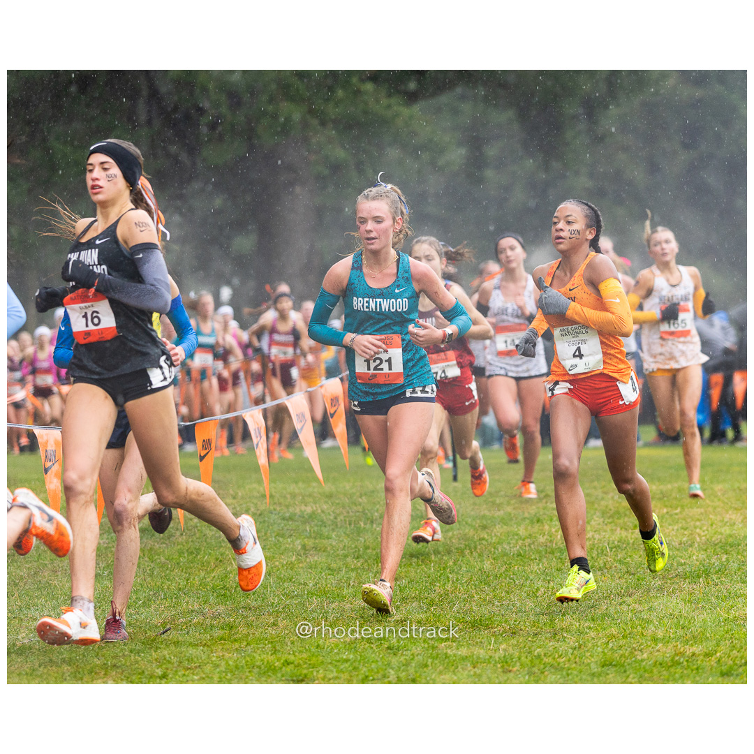 Chloe ELBAZ San Juan Capistrano #16 • Yr: JR, Lauren BANOVAC Brentwood #121 • Yr: JR, Chamorra COOPER Academy #4 • Yr: SO - 2024 Nike Cross Country National Championships at Glendoveer Golf Club in Portland, Oregon on December 7, 2024 File: ./dir-girls/241207-nike-cross-nationals-nxn-portland-oregon-december-7-2024-67-296A4761.jpg Chloe ELBAZ San Juan Capistrano #16 • Yr: JR, Lauren BANOVAC Brentwood #121 • Yr: JR, Chamorra COOPER Academy #4 • Yr: SO - 2024 Nike Cross…