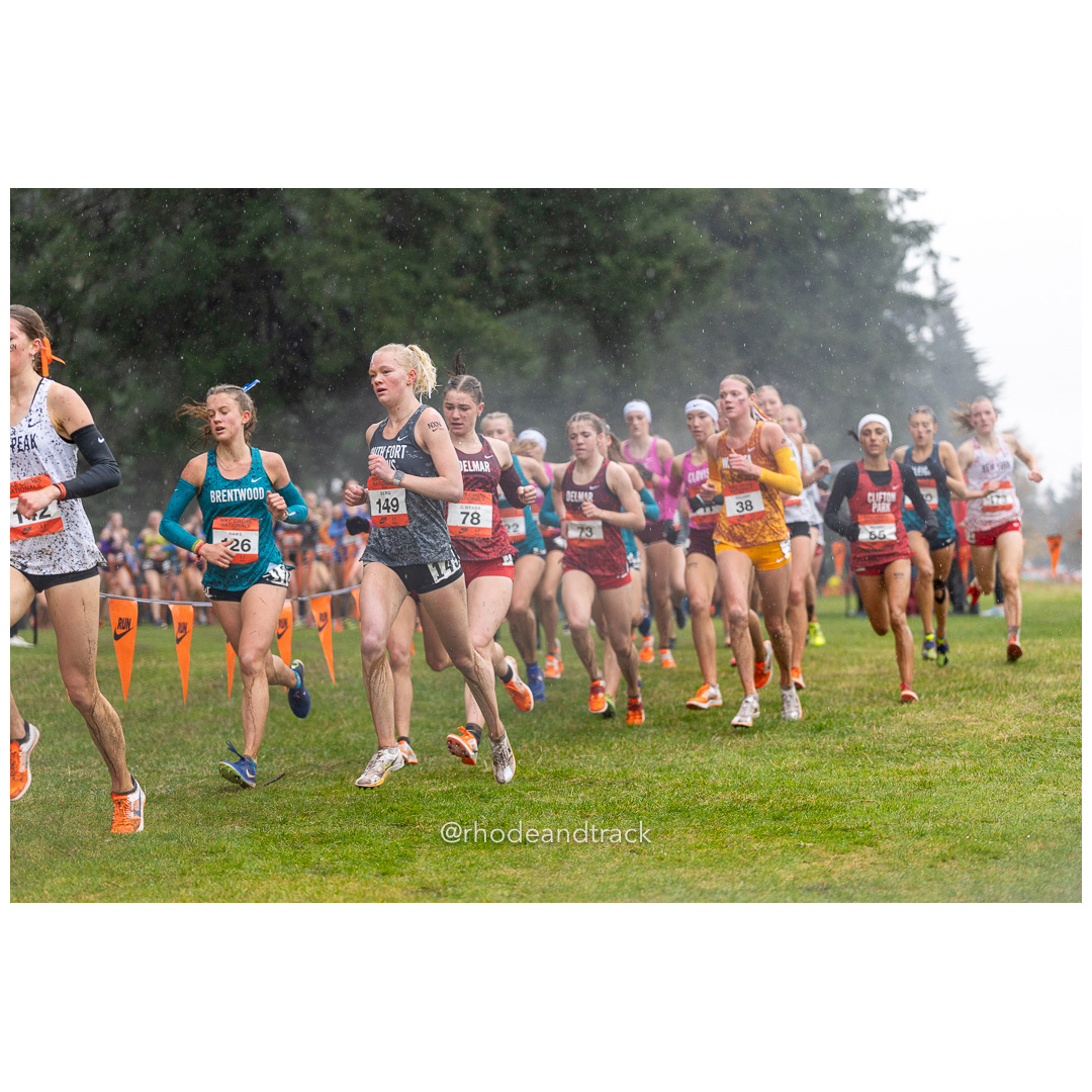 Sophie GUILFOILE Trabuco #26 • Yr: SR, Tatum BERG South Fort Collins #149 • Yr: SR, Charlotte O'MEARA Delmar #78 • Yr: SR, Lila GOLOMB Wayzata #38 • Yr: JR - 2024 Nike Cross Country National Championships at Glendoveer Golf Club in Portland, Oregon on December 7, 2024 File: ./dir-girls/241207-nike-cross-nationals-nxn-portland-oregon-december-7-2024-75-296A4832.jpg Sophie GUILFOILE Trabuco #26 • Yr: SR, Tatum BERG South Fort Collins #149 • Yr: SR, Charlotte O'MEARA Delmar #78 • Yr: SR, Lila GOLOMB Wayz…