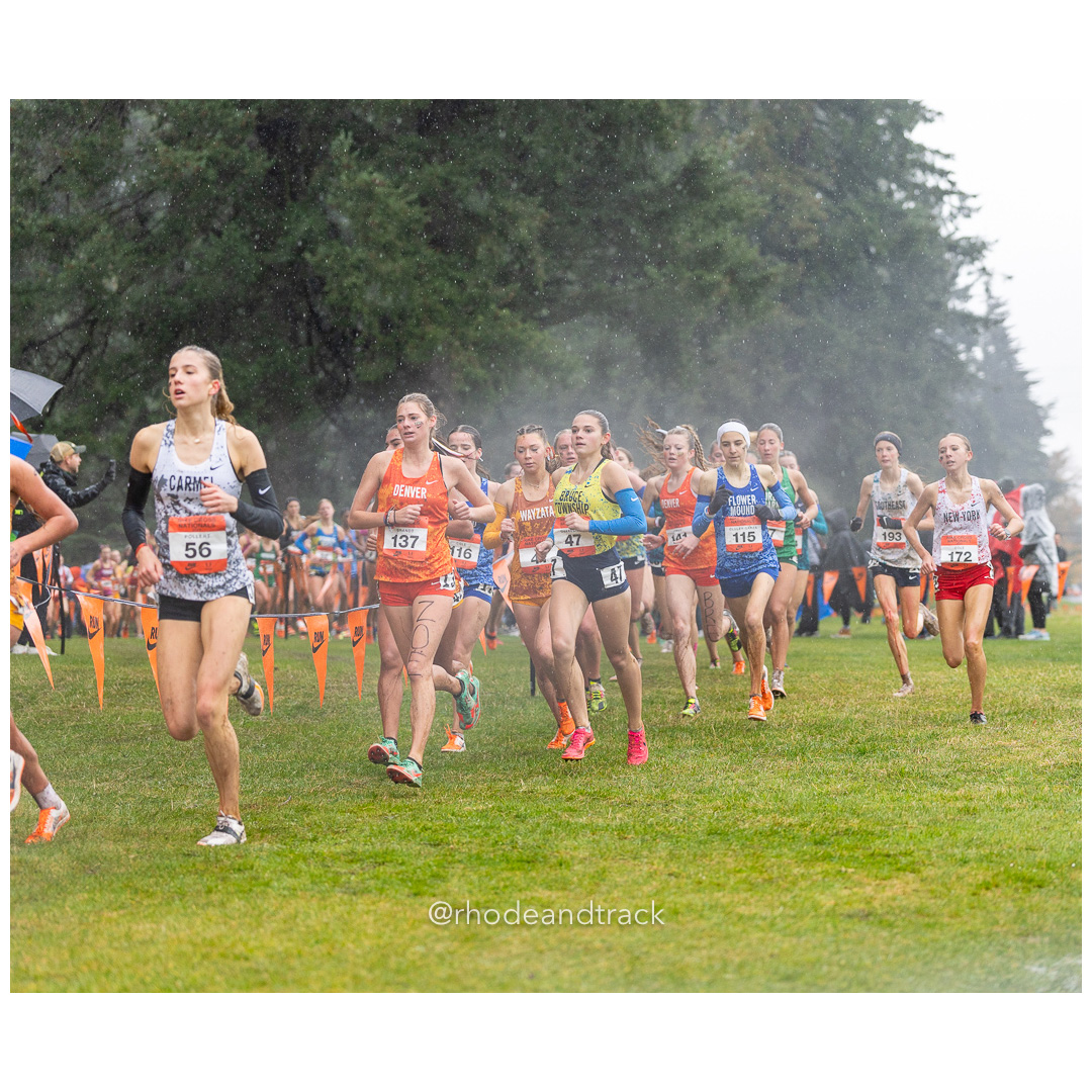 Annabel POLLERT Carmel #56 • Yr: SO, Zoe BRANDT Denver #137 • Yr: SR, Natalia GUARESIMO Bruce Township #47 • Yr: JR, Liana CLULEY-GARZA Flower Mound #115 • Yr: SO - 2024 Nike Cross Country National Championships at Glendoveer Golf Club in Portland, Oregon on December 7, 2024 File: ./dir-girls/241207-nike-cross-nationals-nxn-portland-oregon-december-7-2024-83-296A4901.jpg Annabel POLLERT Carmel #56 • Yr: SO, Zoe BRANDT Denver #137 • Yr: SR, Natalia GUARESIMO Bruce Township #47 • Yr: JR, Liana CLULEY-GARZA Flo…