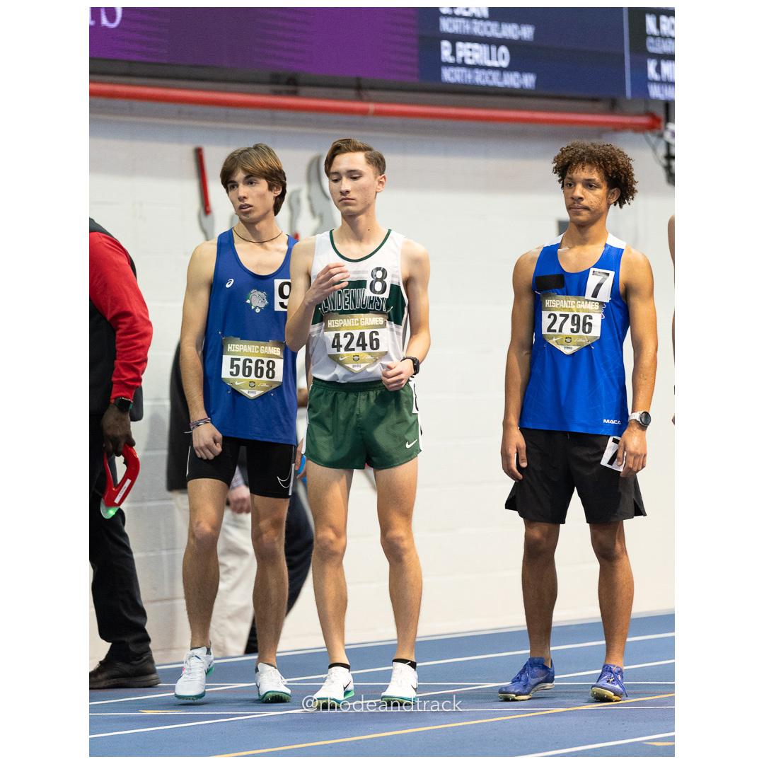 Boys Invitational Mile - Heat 1 - Indoor Track and Field - Hispanic Games at the Armory, New York City - January 4, 2025 – Indoor Track - H…
