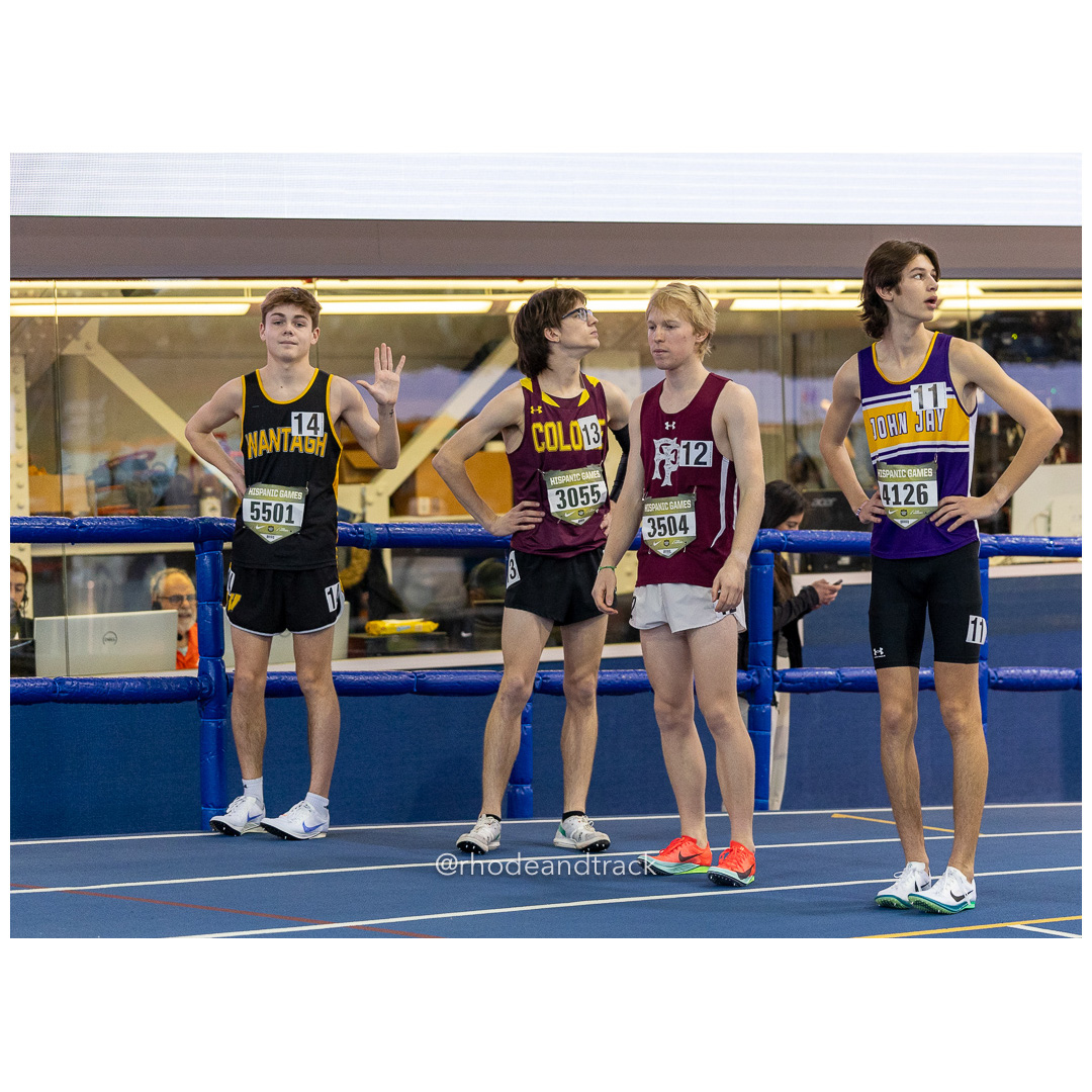 Boys Invitational Mile - Heat 1 - Indoor Track and Field - Hispanic Games at the Armory, New York City - January 4, 2025 – Indoor Track - H…