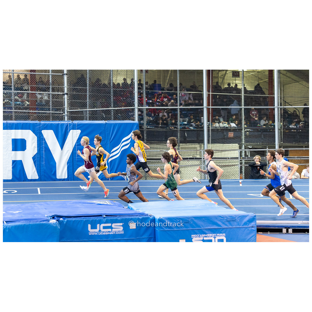 Boys Invitational Mile - Heat 1 - Indoor Track and Field - Hispanic Games at the Armory, New York City - January 4, 2025 – Indoor Track - H…