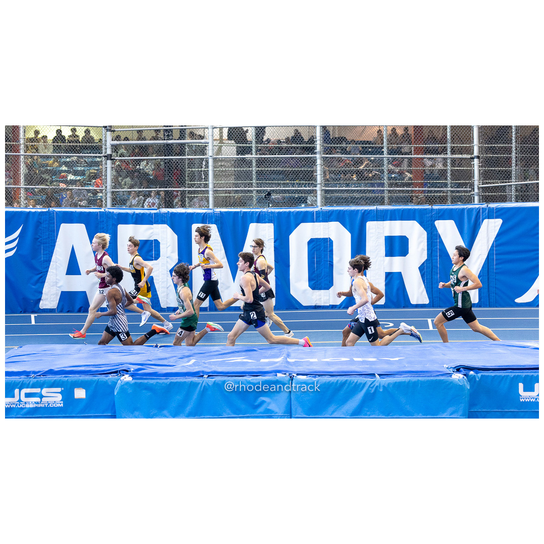 Boys Invitational Mile - Heat 1 - Indoor Track and Field - Hispanic Games at the Armory, New York City - January 4, 2025 – Indoor Track - H…