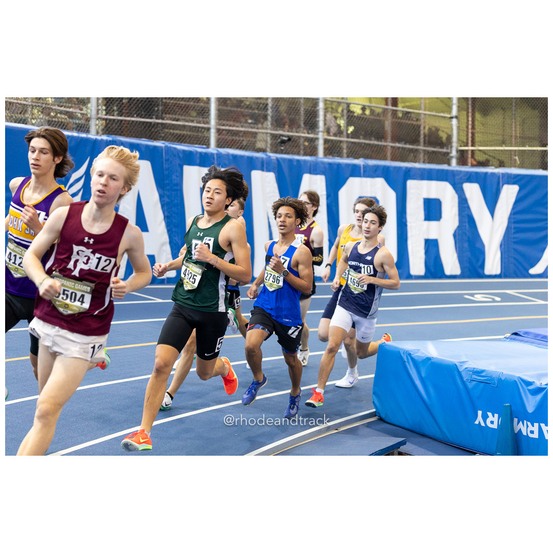 Boys Invitational Mile - Heat 1 - Indoor Track and Field - Hispanic Games at the Armory, New York City - January 4, 2025 – Indoor Track - H…