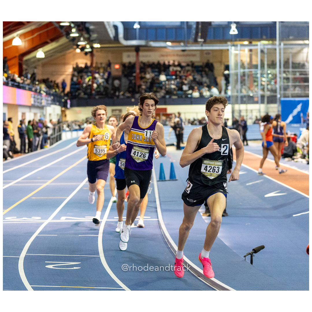 Boys Invitational Mile - Heat 1 - Indoor Track and Field - Hispanic Games at the Armory, New York City - January 4, 2025 – Indoor Track - H…