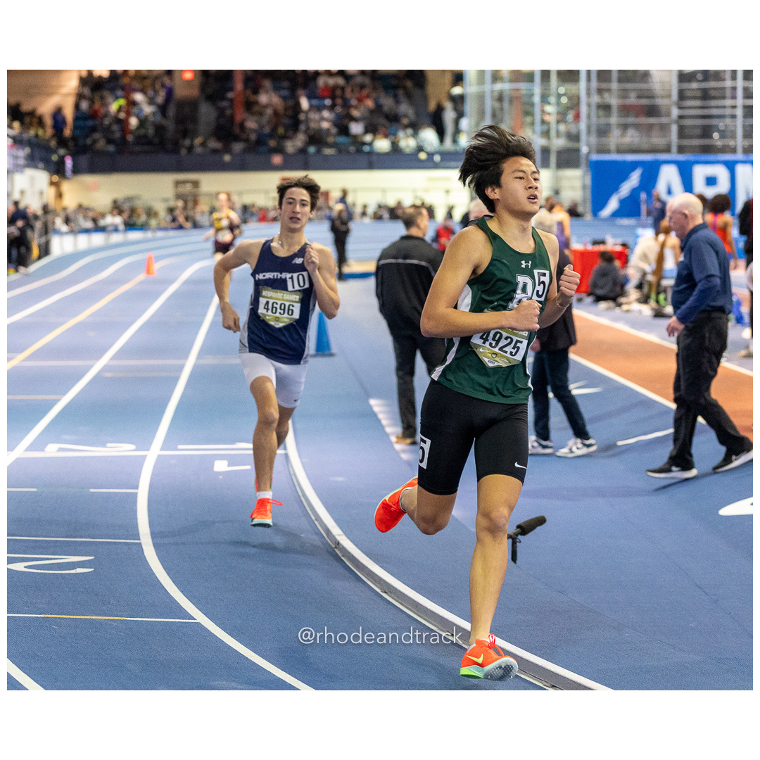 Boys Invitational Mile - Heat 1 - Indoor Track and Field - Hispanic Games at the Armory, New York City - January 4, 2025 – Indoor Track - H…