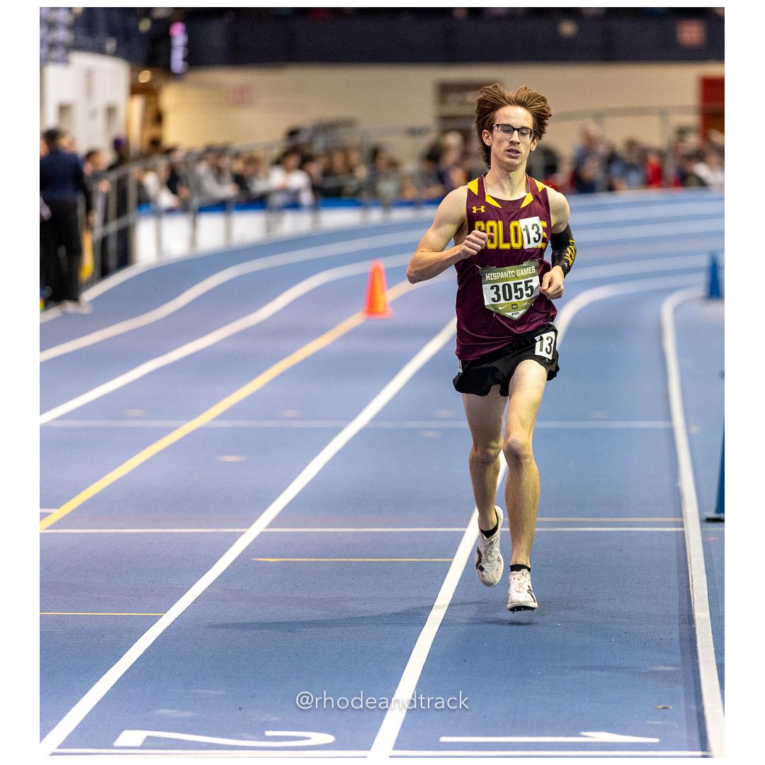 Boys Invitational Mile - Heat 1 - Indoor Track and Field - Hispanic Games at the Armory, New York City - January 4, 2025 – Indoor Track - H…