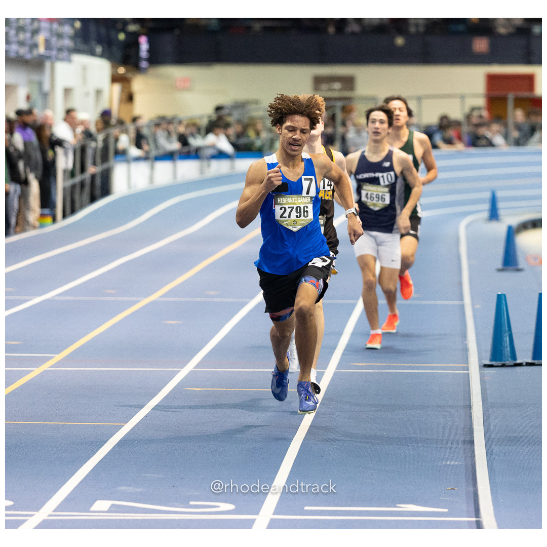 Boys Invitational Mile - Heat 1 - Indoor Track and Field - Hispanic Games at the Armory, New York City - January 4, 2025 – Indoor Track - H…