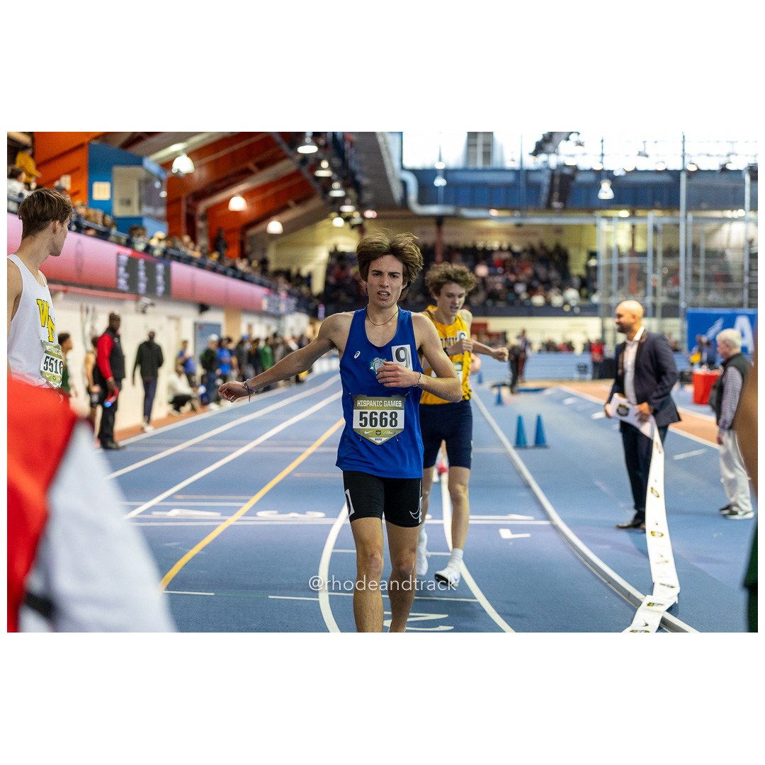 Boys Invitational Mile - Heat 1 - Indoor Track and Field - Hispanic Games at the Armory, New York City - January 4, 2025 – Indoor Track - H…