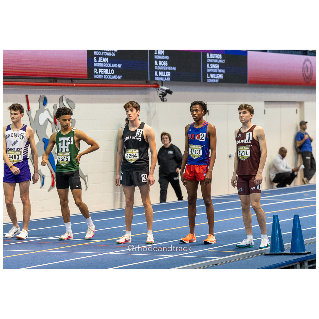 Gavin Catherwood, Monroe Woodbury-NY, 4:22.14 - Colby Twyman, Tower Hill-DE, 4:22.59 - Nicholas Mazzeo, Lower Merion-PA, 4:18.70 - Tsedeke…