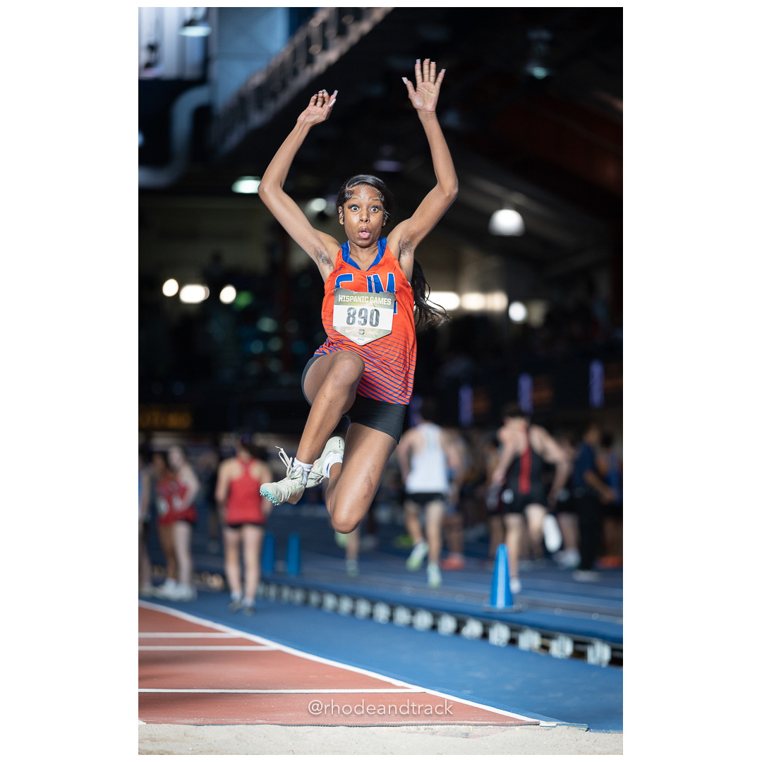 Jumping and Vaulting - Indoor Track and Field - Hispanic Games at the Armory, New York City - January 4, 2025 – Indoor Track - Hispanic Gam…