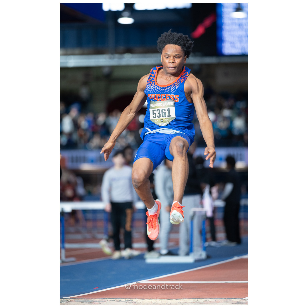 Jumping and Vaulting - Indoor Track and Field - Hispanic Games at the Armory, New York City - January 4, 2025 – Indoor Track - Hispanic Gam…