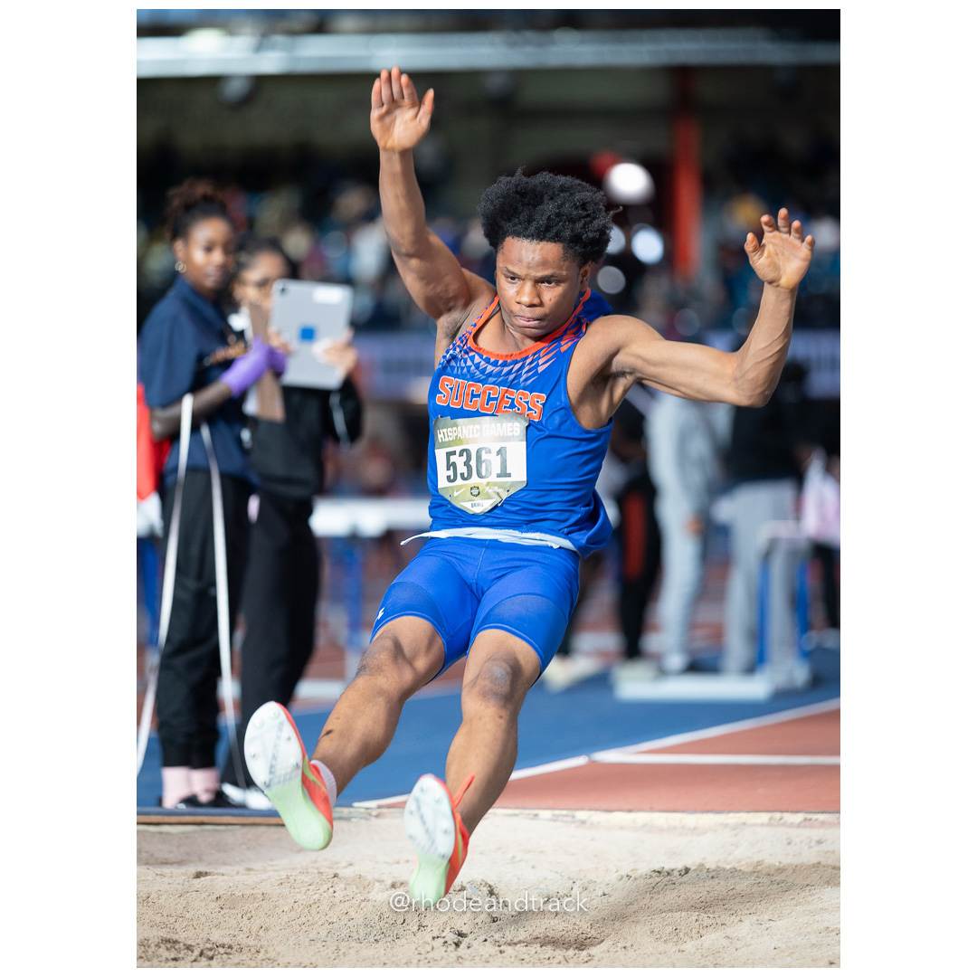 Jumping and Vaulting - Indoor Track and Field - Hispanic Games at the Armory, New York City - January 4, 2025 – Indoor Track - Hispanic Gam…