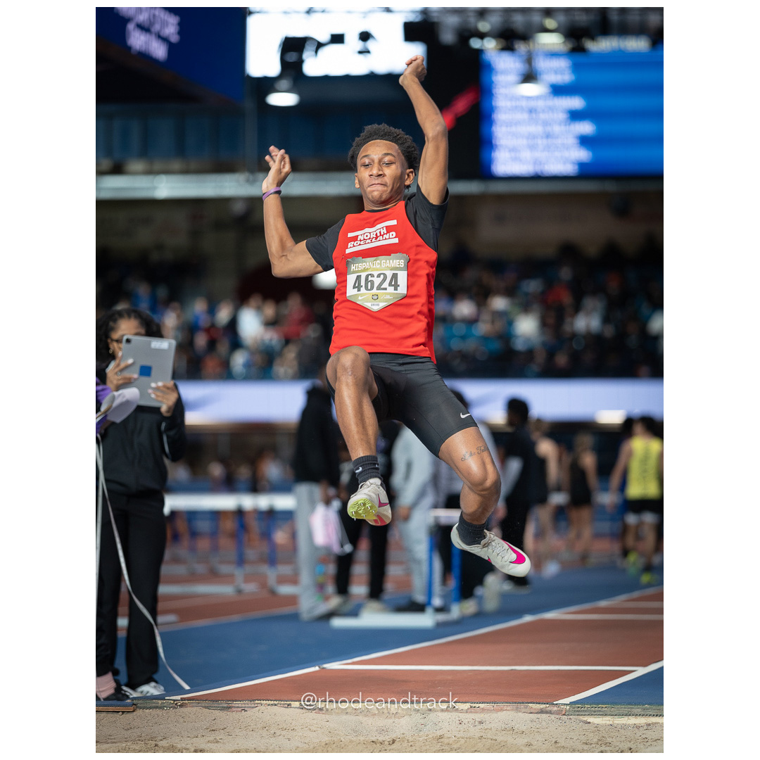 Jumping and Vaulting - Indoor Track and Field - Hispanic Games at the Armory, New York City - January 4, 2025 – Indoor Track - Hispanic Gam…