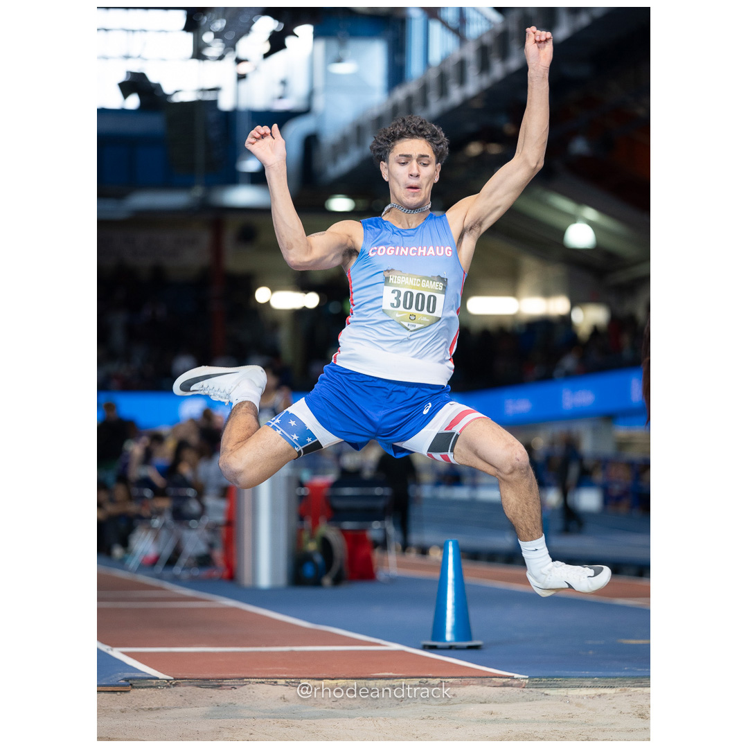 Jumping and Vaulting - Indoor Track and Field - Hispanic Games at the Armory, New York City - January 4, 2025 – Indoor Track - Hispanic Gam…