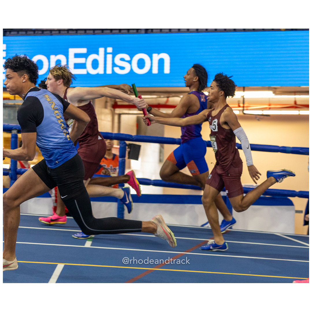 La Salle Academy - Relay race - Indoor Track and Field - Hispanic Games at the Armory, New York City - January 4, 2025 – Indoor Track - His…