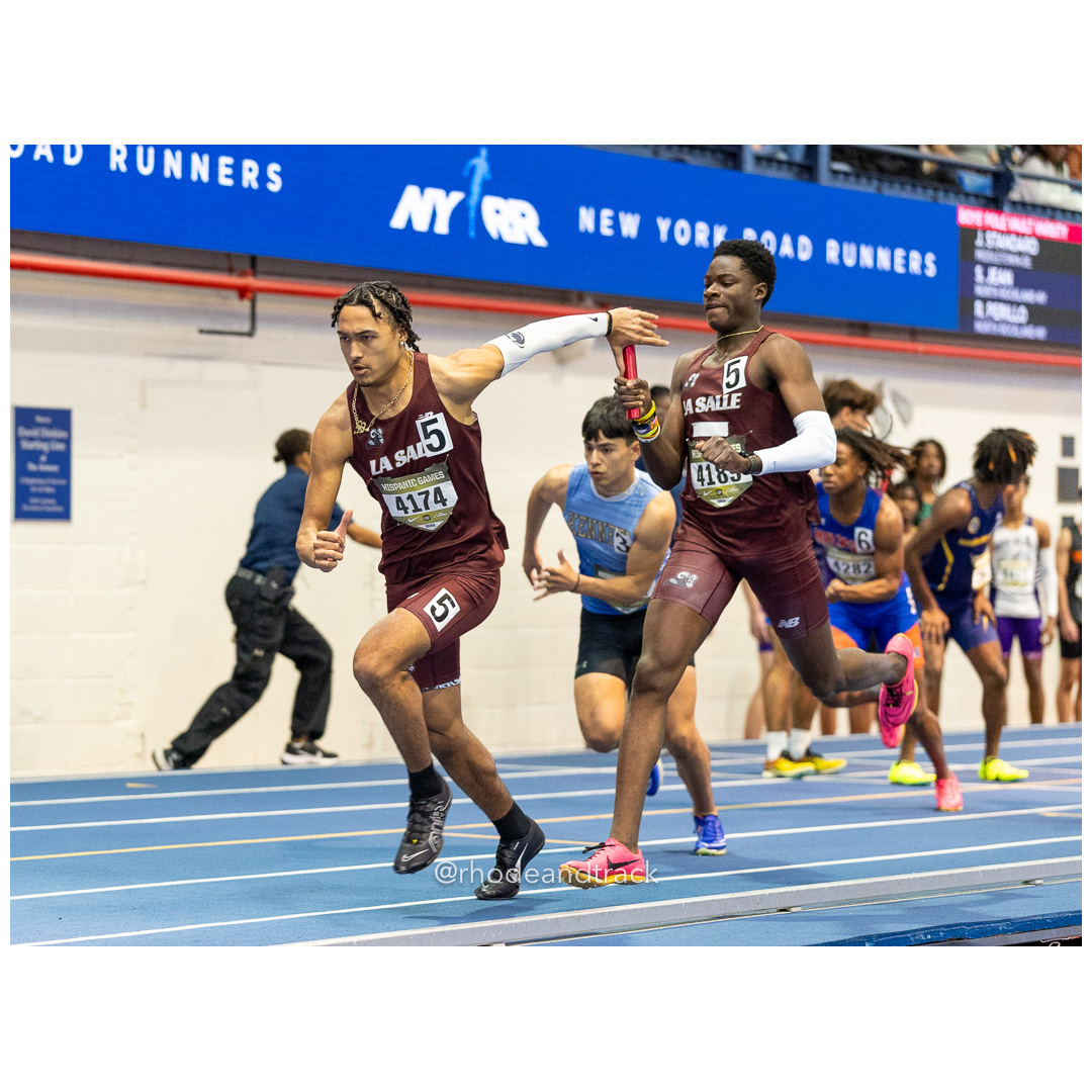 La Salle Academy - Relay race - Indoor Track and Field - Hispanic Games at the Armory, New York City - January 4, 2025 – Indoor Track - His…