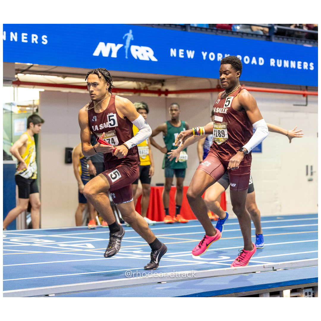 La Salle Academy - Relay race - Indoor Track and Field - Hispanic Games at the Armory, New York City - January 4, 2025 – Indoor Track - His…