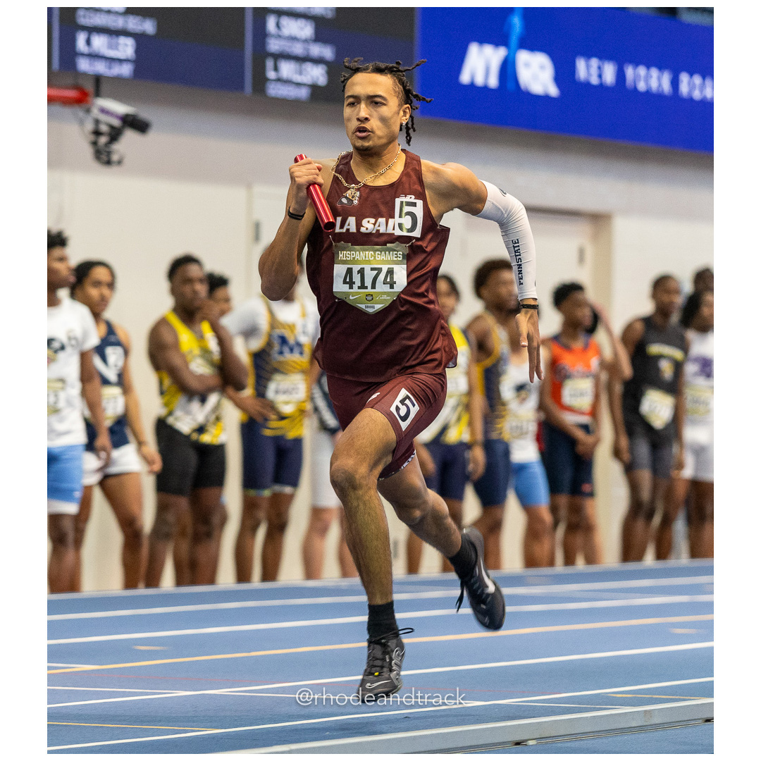 La Salle Academy - Relay race - Indoor Track and Field - Hispanic Games at the Armory, New York City - January 4, 2025 – Indoor Track - His…