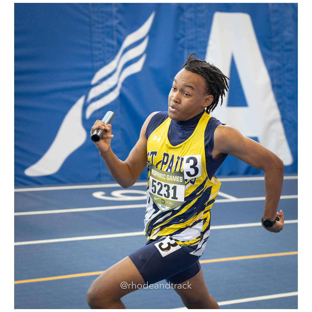 Relay race - Indoor Track and Field - Hispanic Games at the Armory, New York City - January 4, 2025 – Indoor Track - Hispanic Games at the…