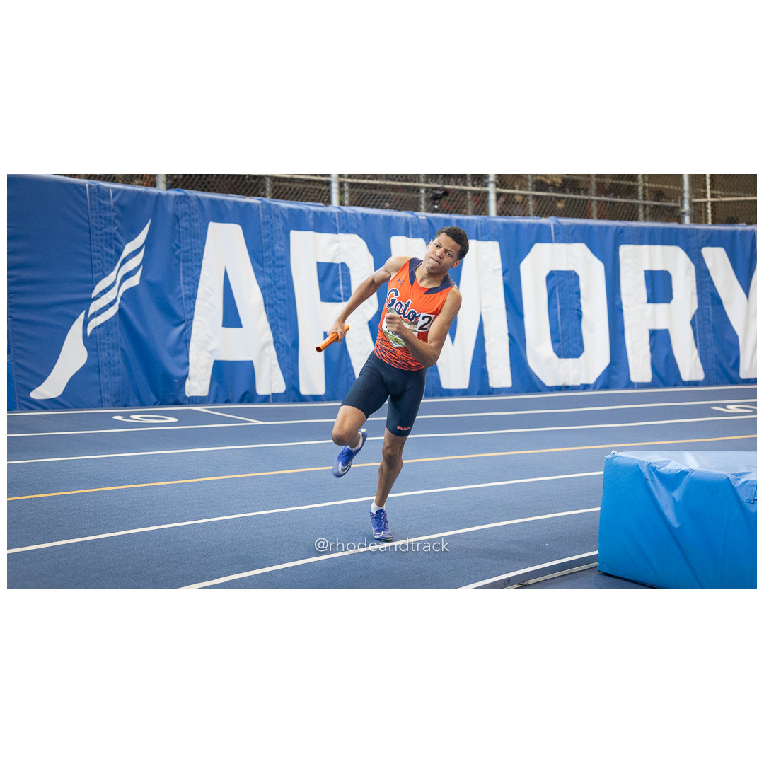Relay race - Indoor Track and Field - Hispanic Games at the Armory, New York City - January 4, 2025 – Indoor Track - Hispanic Games at the…