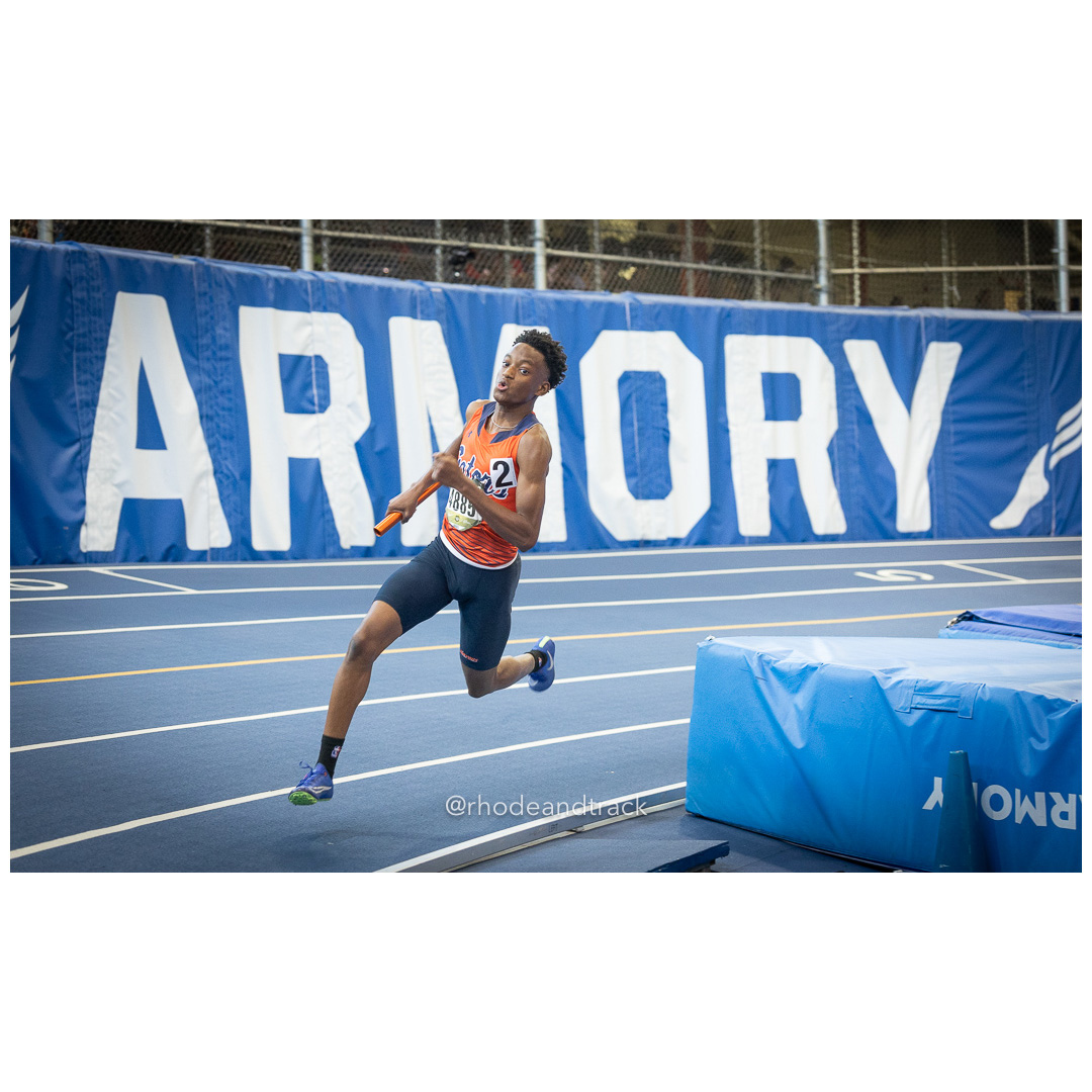 Relay race - Indoor Track and Field - Hispanic Games at the Armory, New York City - January 4, 2025 – Indoor Track - Hispanic Games at the…