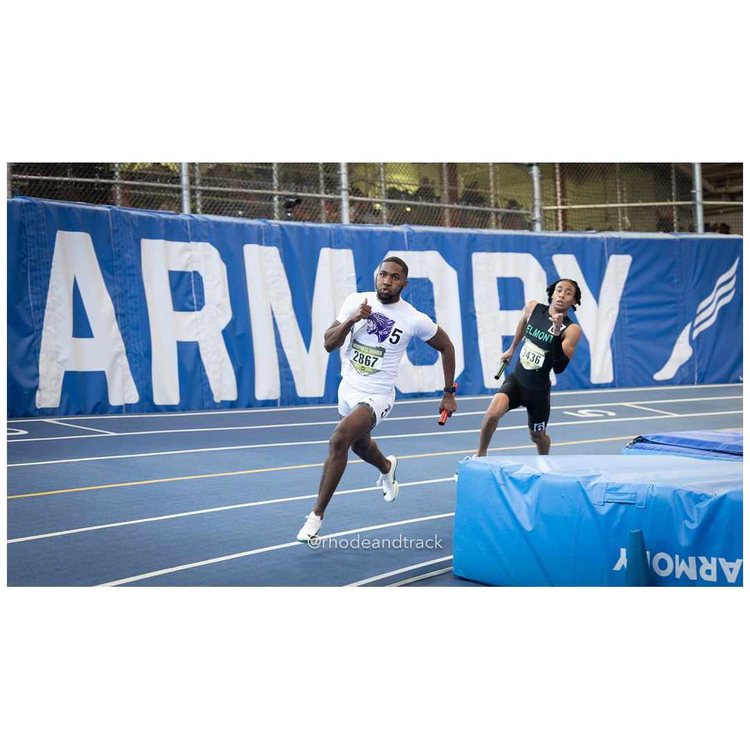Relay race - Indoor Track and Field - Hispanic Games at the Armory, New York City - January 4, 2025 – Indoor Track - Hispanic Games at the…