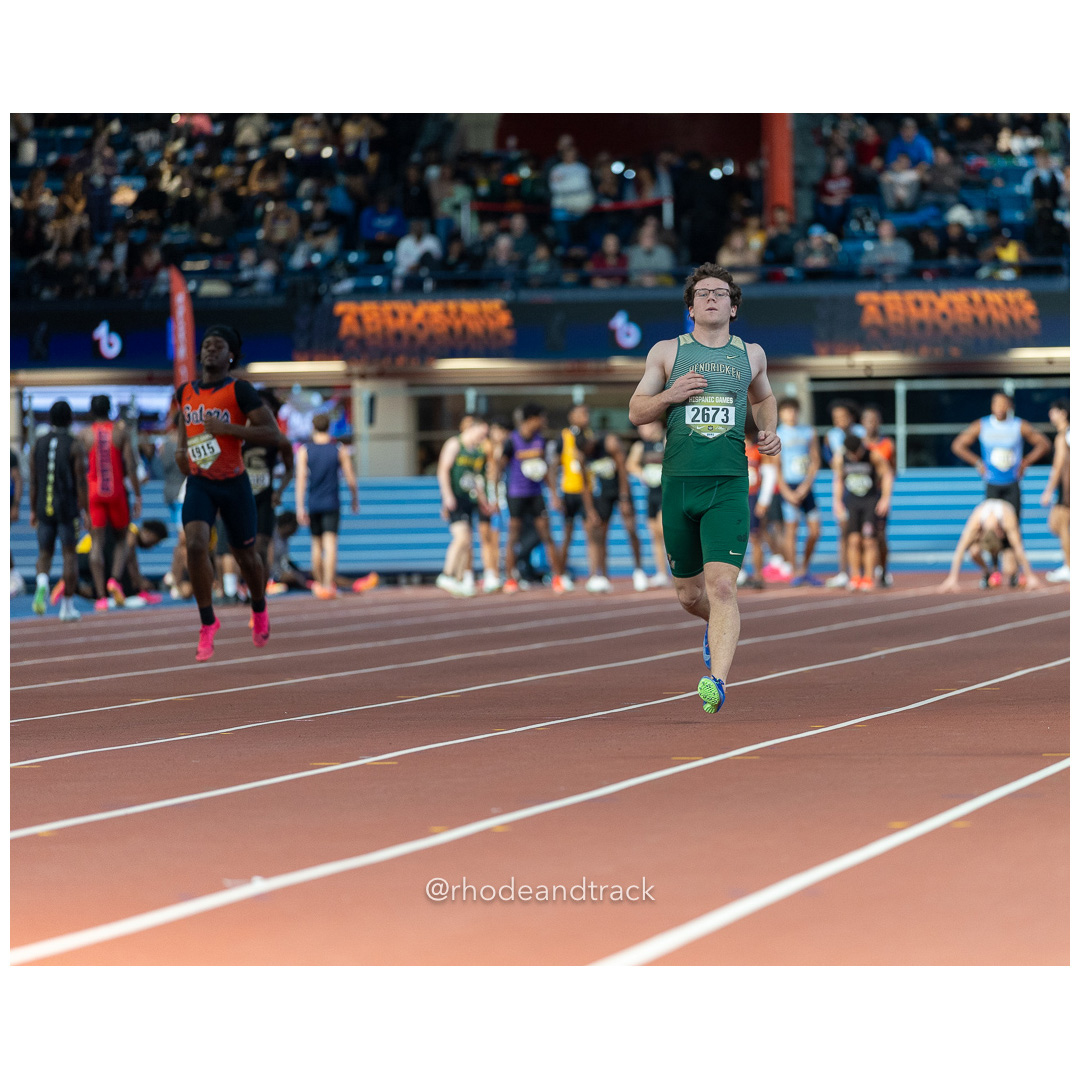Sprints - Indoor Track and Field - Hispanic Games at the Armory, New York City - January 4, 2025 – Indoor Track - Hispanic Games at the Arm…