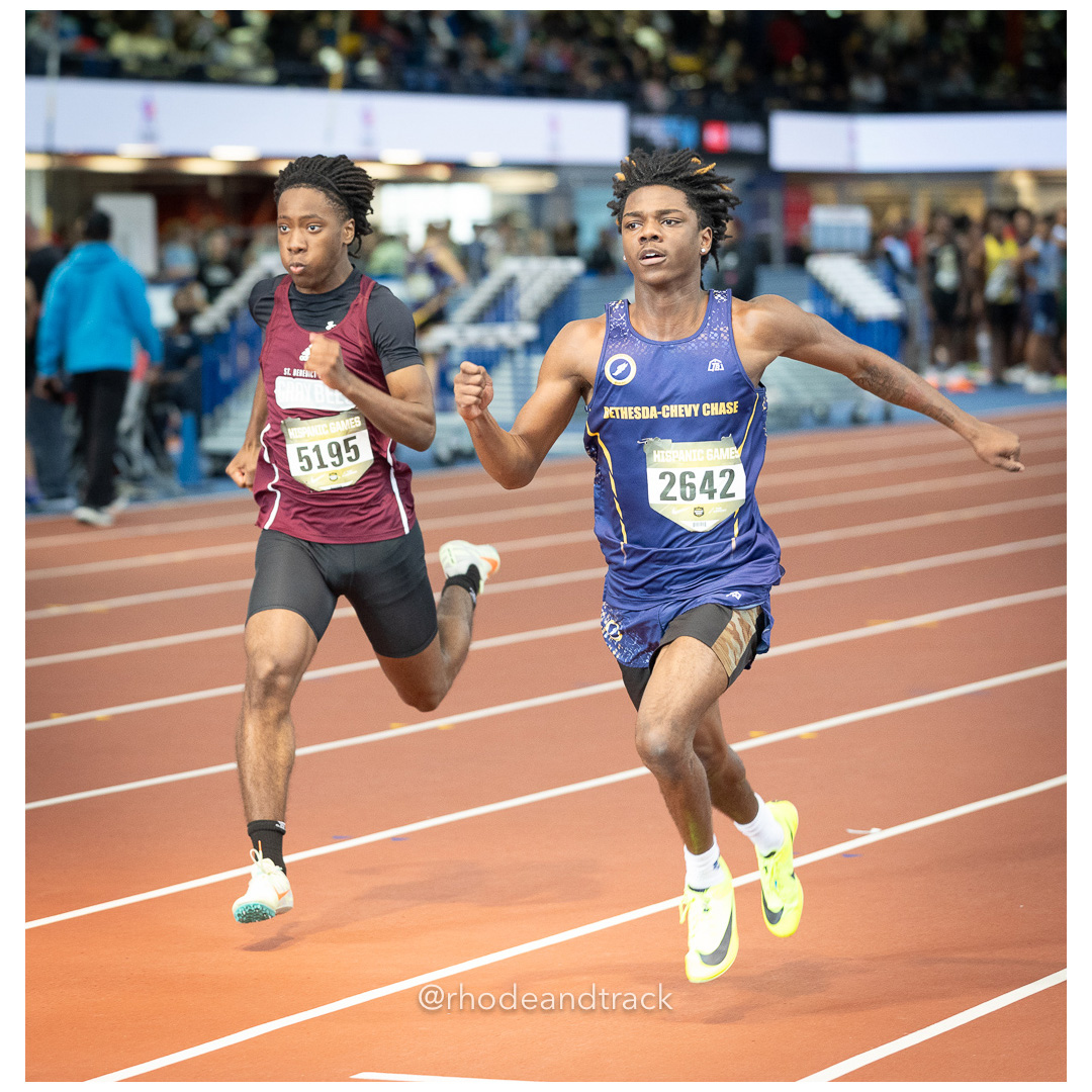 Sprints - Indoor Track and Field - Hispanic Games at the Armory, New York City - January 4, 2025 – Indoor Track - Hispanic Games at the Arm…