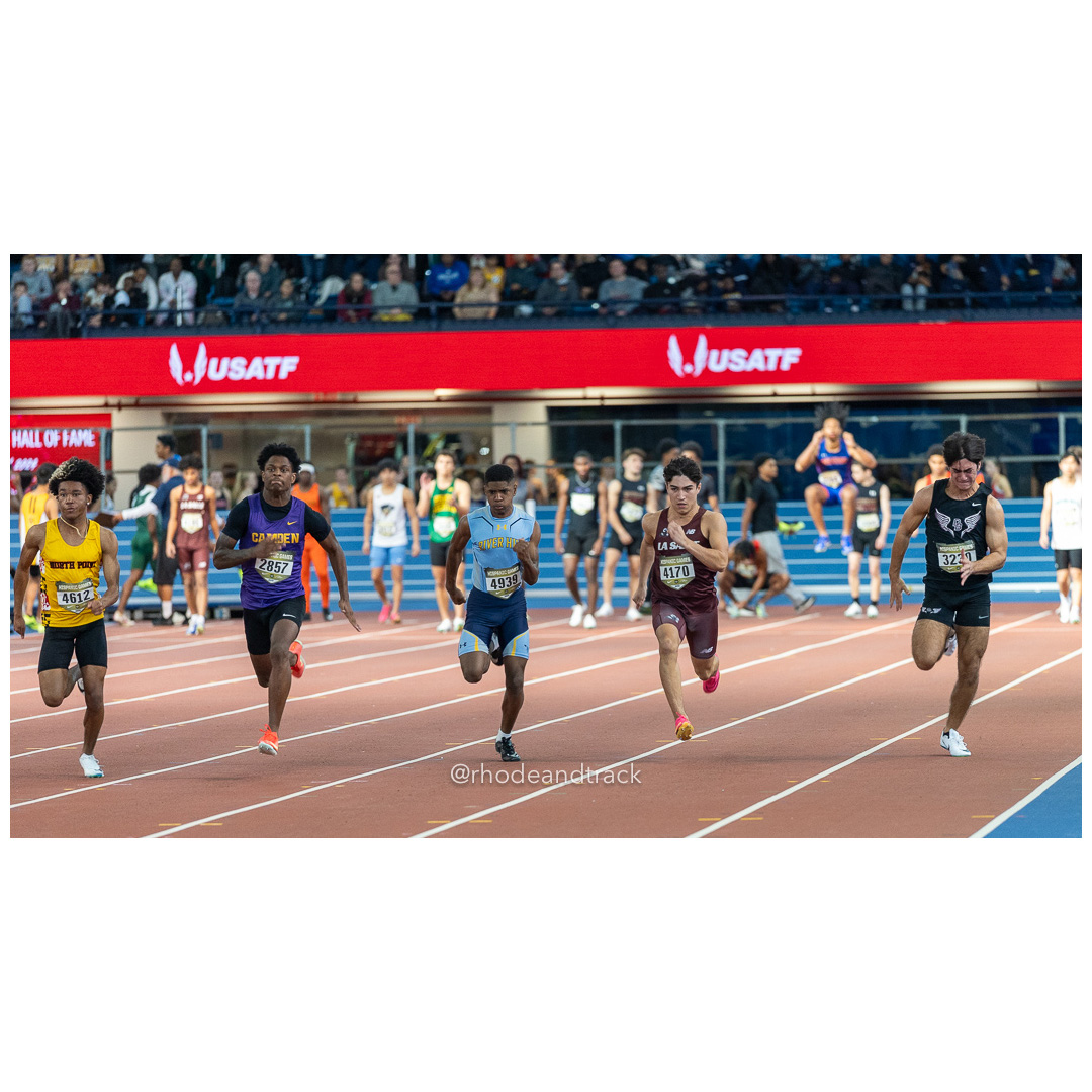 Sprints - Indoor Track and Field - Hispanic Games at the Armory, New York City - January 4, 2025 – Indoor Track - Hispanic Games at the Arm…