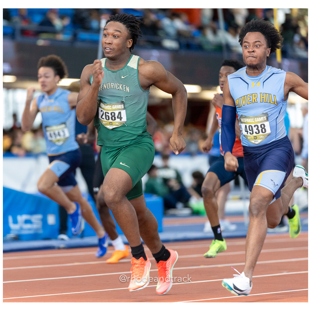Sprints - Indoor Track and Field - Hispanic Games at the Armory, New York City - January 4, 2025 – Indoor Track - Hispanic Games at the Arm…