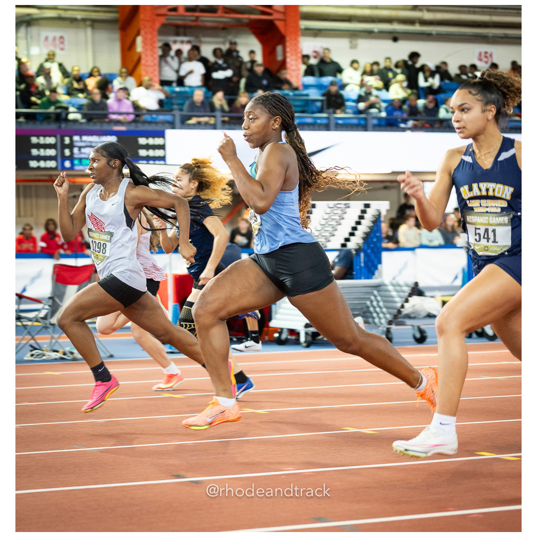 Sprints - Indoor Track and Field - Hispanic Games at the Armory, New York City - January 4, 2025 – Indoor Track - Hispanic Games at the Arm…