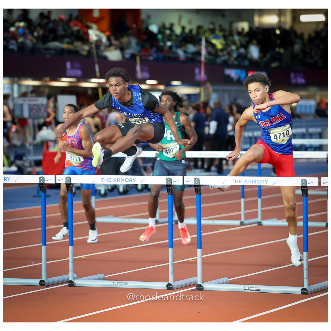 Sprints - Indoor Track and Field - Hispanic Games at the Armory, New York City - January 4, 2025 – Indoor Track - Hispanic Games at the Arm…