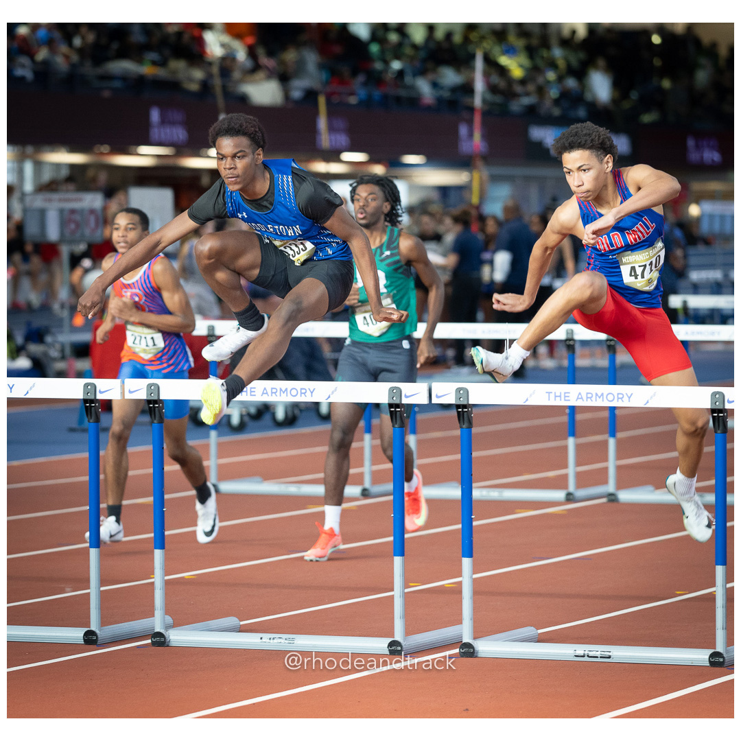Sprints - Indoor Track and Field - Hispanic Games at the Armory, New York City - January 4, 2025 – Indoor Track - Hispanic Games at the Arm…
