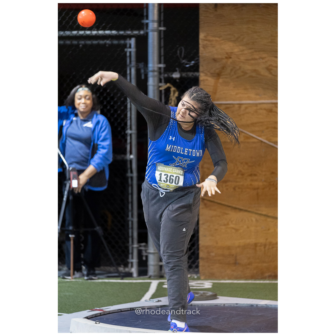 Shot put and Weight Throw - Indoor Track and Field - Hispanic Games at the Armory, New York City - January 4, 2025 – Indoor Track - Hispani…