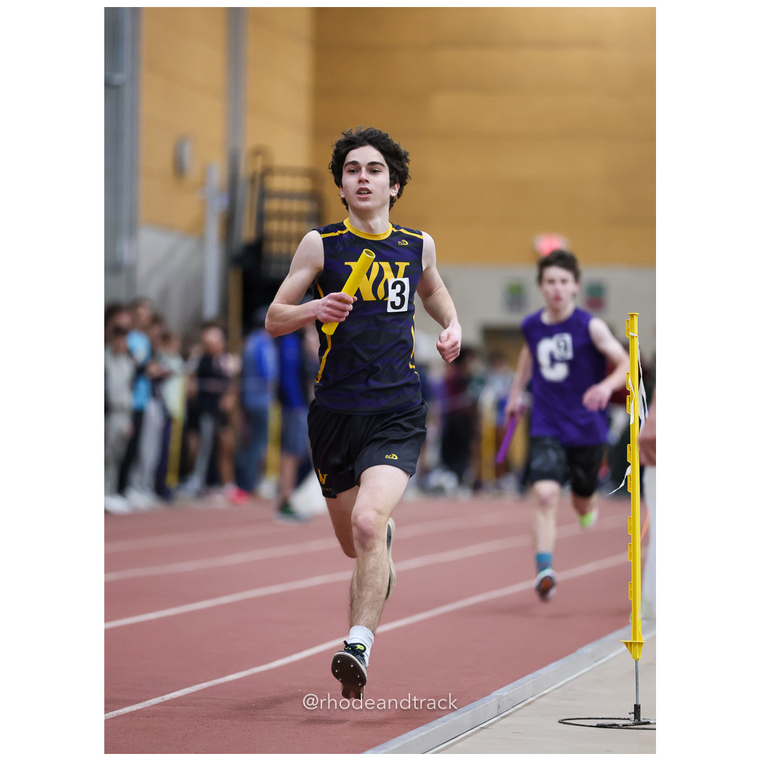Relay race - World Trophy Invitational - Indoor Track and Field - Providence Career Technical Academy - Providence RI - January 11, 2025 –…