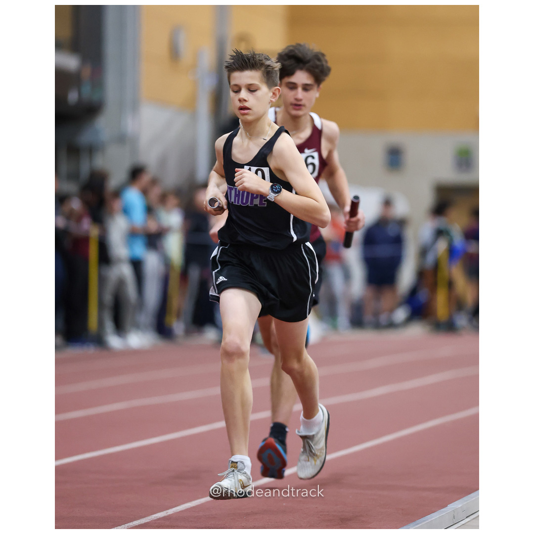 Relay race - World Trophy Invitational - Indoor Track and Field - Providence Career Technical Academy - Providence RI - January 11, 2025 –…