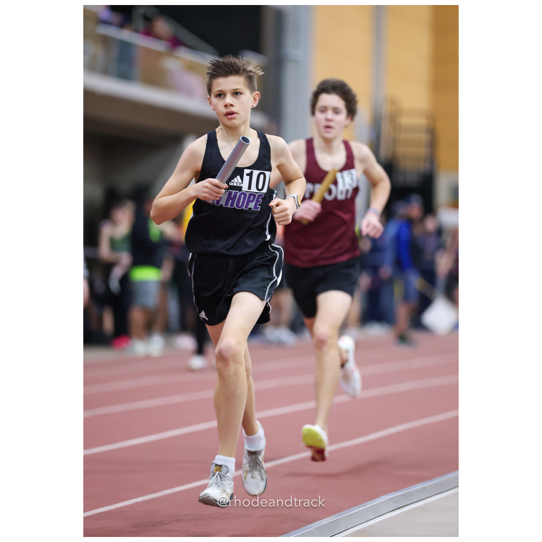 Relay race - World Trophy Invitational - Indoor Track and Field - Providence Career Technical Academy - Providence RI - January 11, 2025 –…